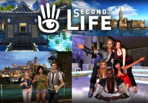 Still images from Linden Labs' "Second Life"