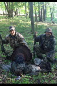 Dad and I Turkey Hunting 2013