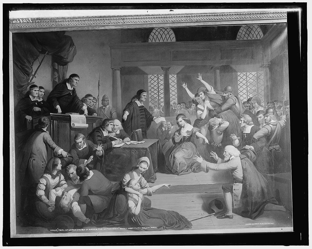 Trial of George Jacobs of Salem for Witchcraft, T. H. Matteson, 1855