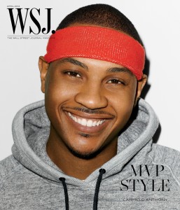 Carmelo Anthony feat. WSJ.  