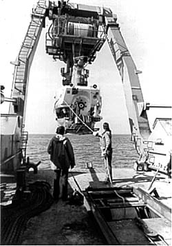 The Alvin. Courtesy of Woods Hole Oceanographic Institution