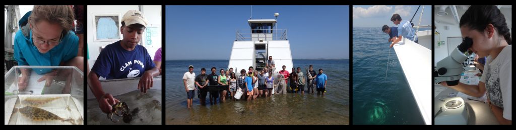 Students in MAR 104 Oceanography