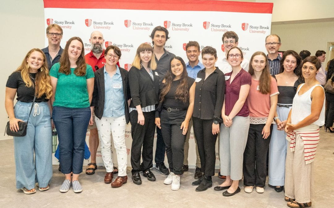 The inaugural class of Stony Brook’s 2023 Chancellor’s Summer Research Excellence Fund internships which facilitated the university’s Summer Opportunity for Academic Research (SUNY SOAR). SUNY SOAR is a pilot program that provided $250,000 from SUNY to Stony Brook as well as to other SUNY institutions.