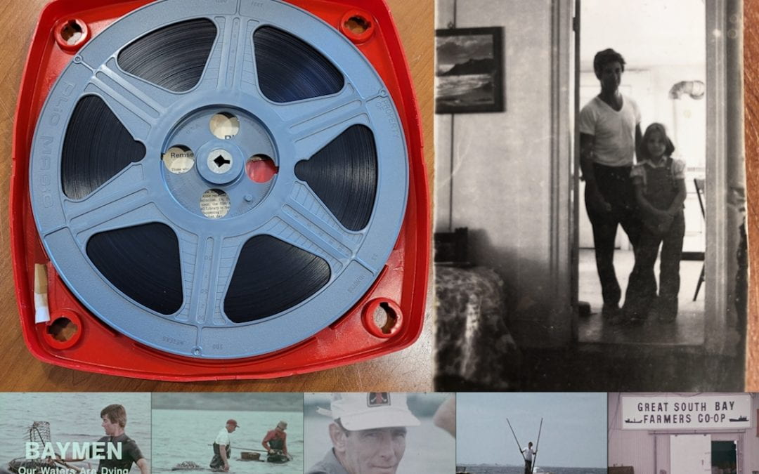 Film Reel of Baymen - Our Waters Are Dying by Anne Belle, donated by Donna Burrell and her family to SoMAS