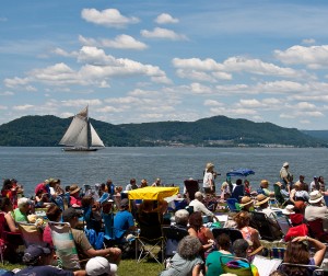 At Clearwater's Great Hudson River Revival.